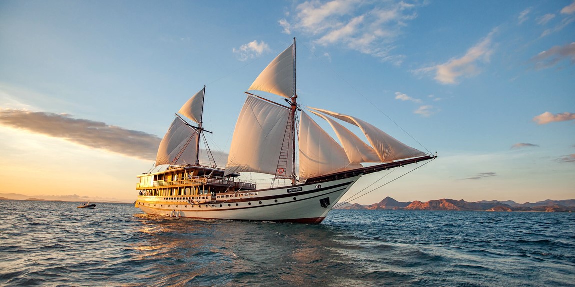 Yacht charter Bali to Komodo islands